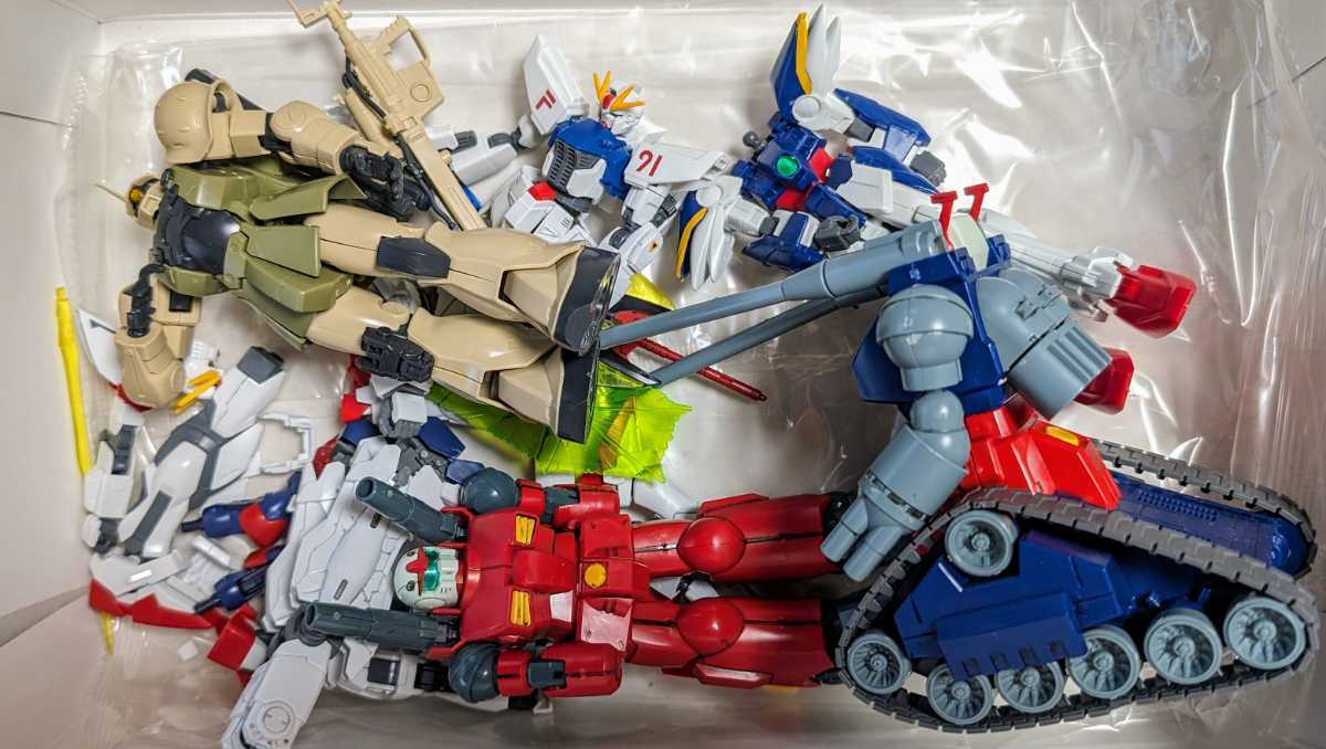 ガンプラ ジャンク セット Yahoo!オークション - 【ジャンク】ガンプラ セット+ランナー