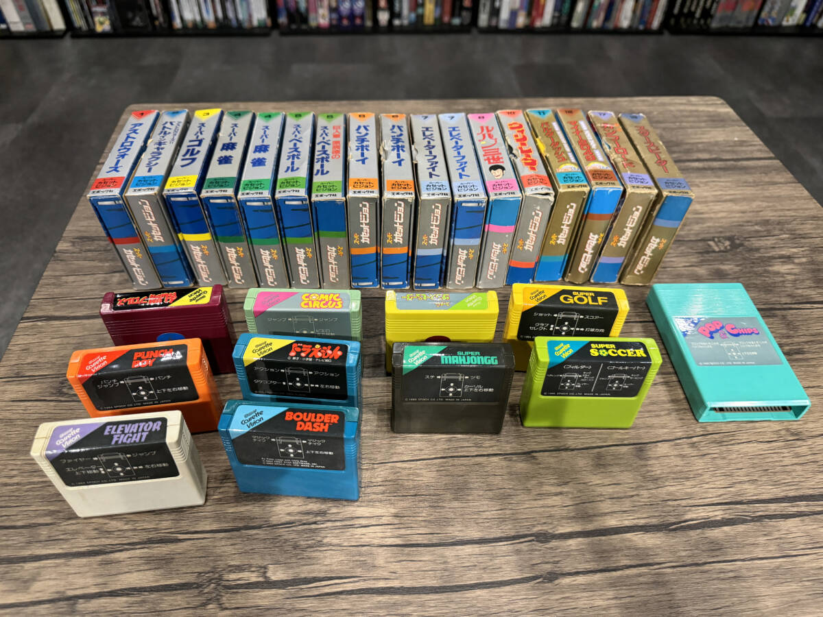  super cassette Vision cassette 28 pcs set Epo kSUPER CASSETTE VISION