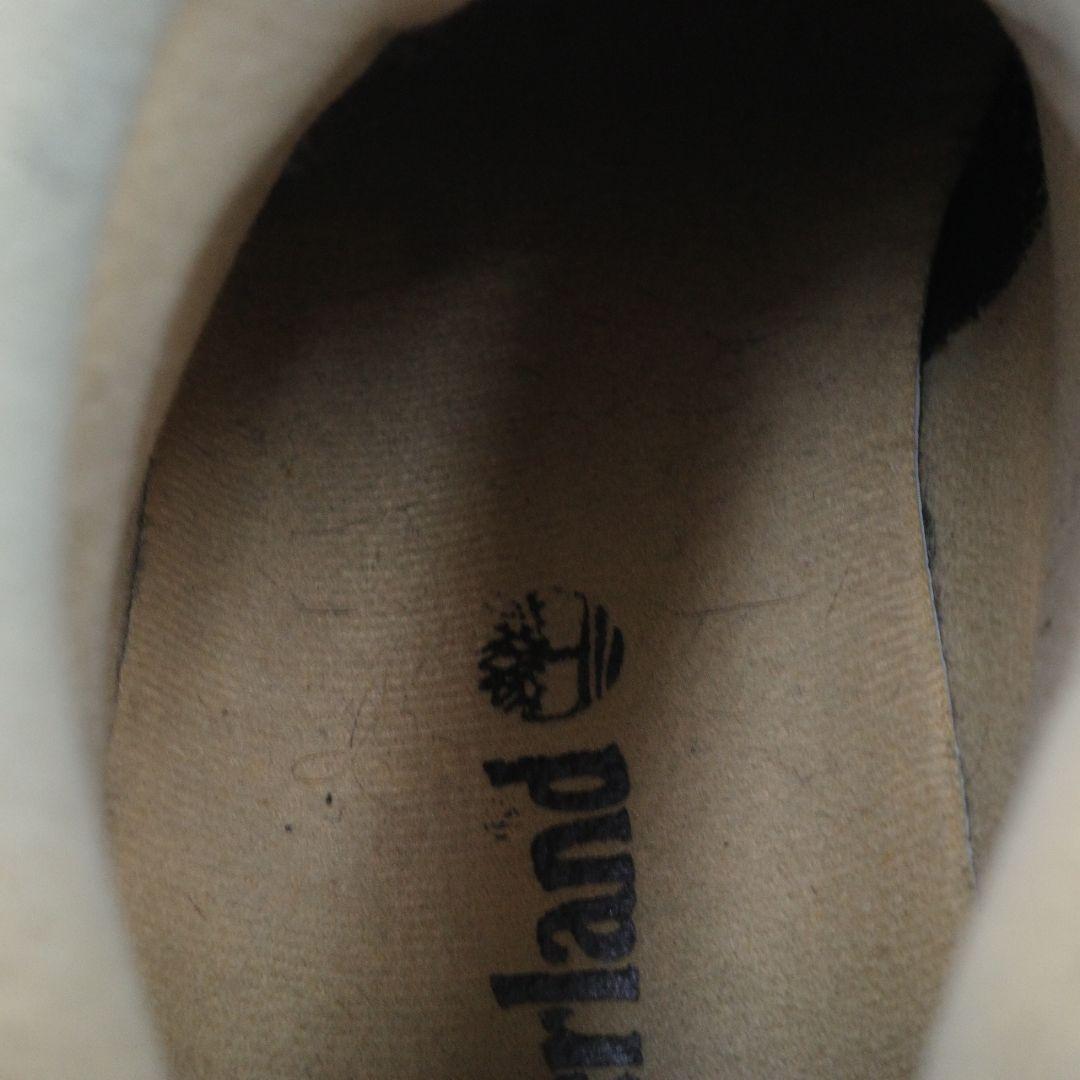 Timberland ティンバーランド レザー ブーツ 10W 約 28cm ベージュ スエード アメカジの画像10