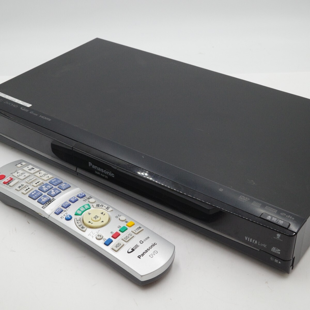 Panasonic Panasonic VIERA viera DVD магнитофон DMR-XW120 черный 2008 год производства корпус только текущее состояние товар 