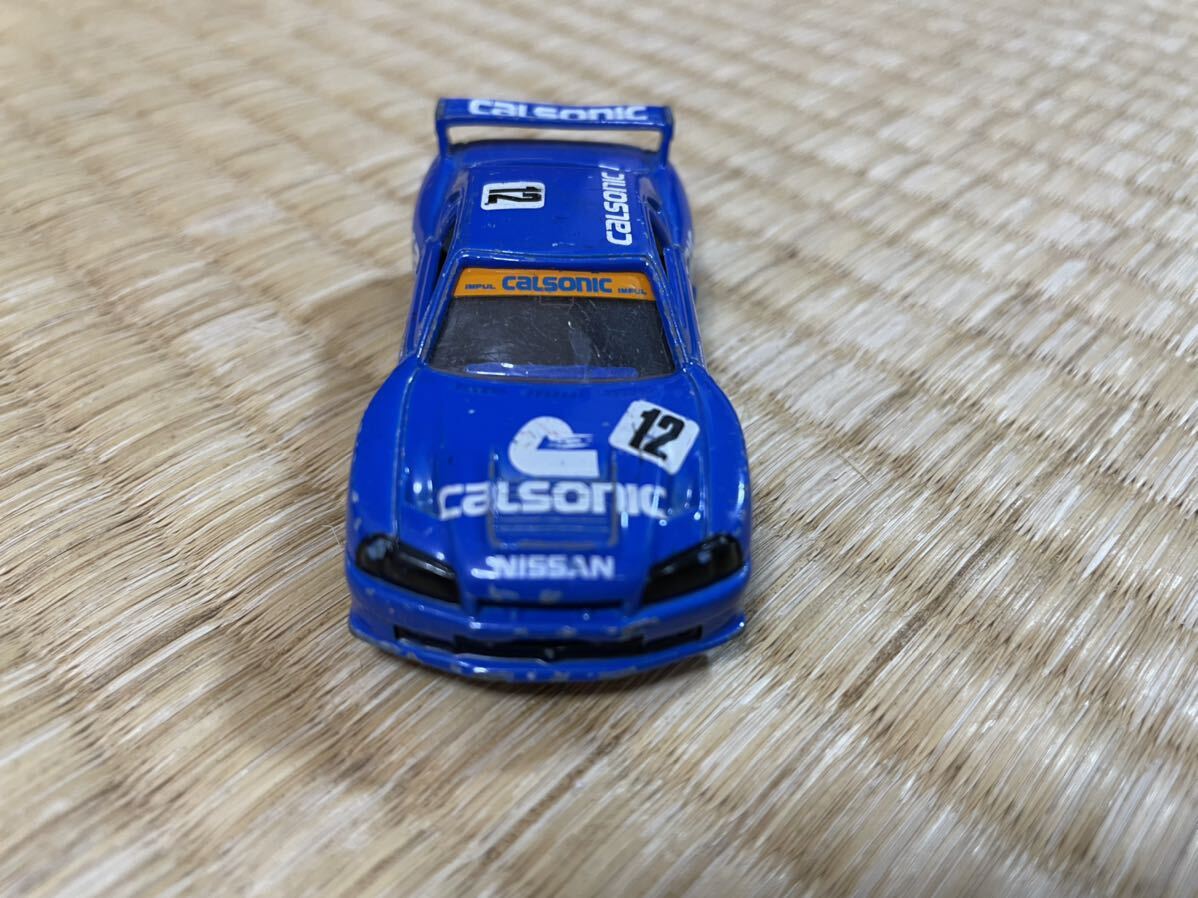 トミカ 日産スカイラインR34 カルソニック ヒストリーコレクション 特注の画像2