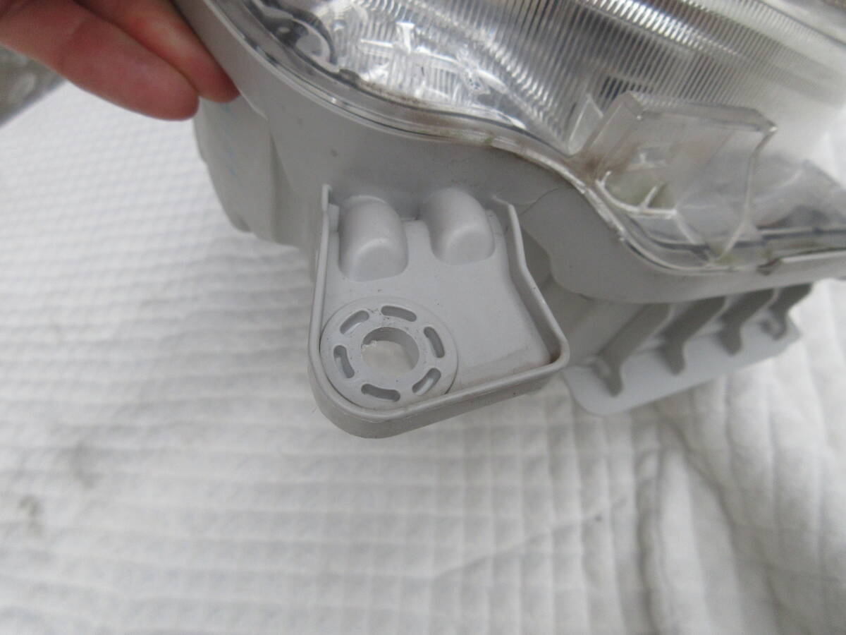 取付破損なし ミラココア L675S 純正 後期 ヘッドライト 左 LED ヘッドランプ KOITO 100-69008の画像6