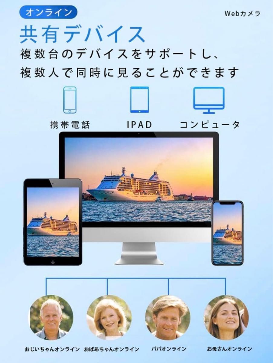 小型カメラ 1080P UHD画質 防犯カメラ 室内 64Gb SDカード付き ワンボタン録画