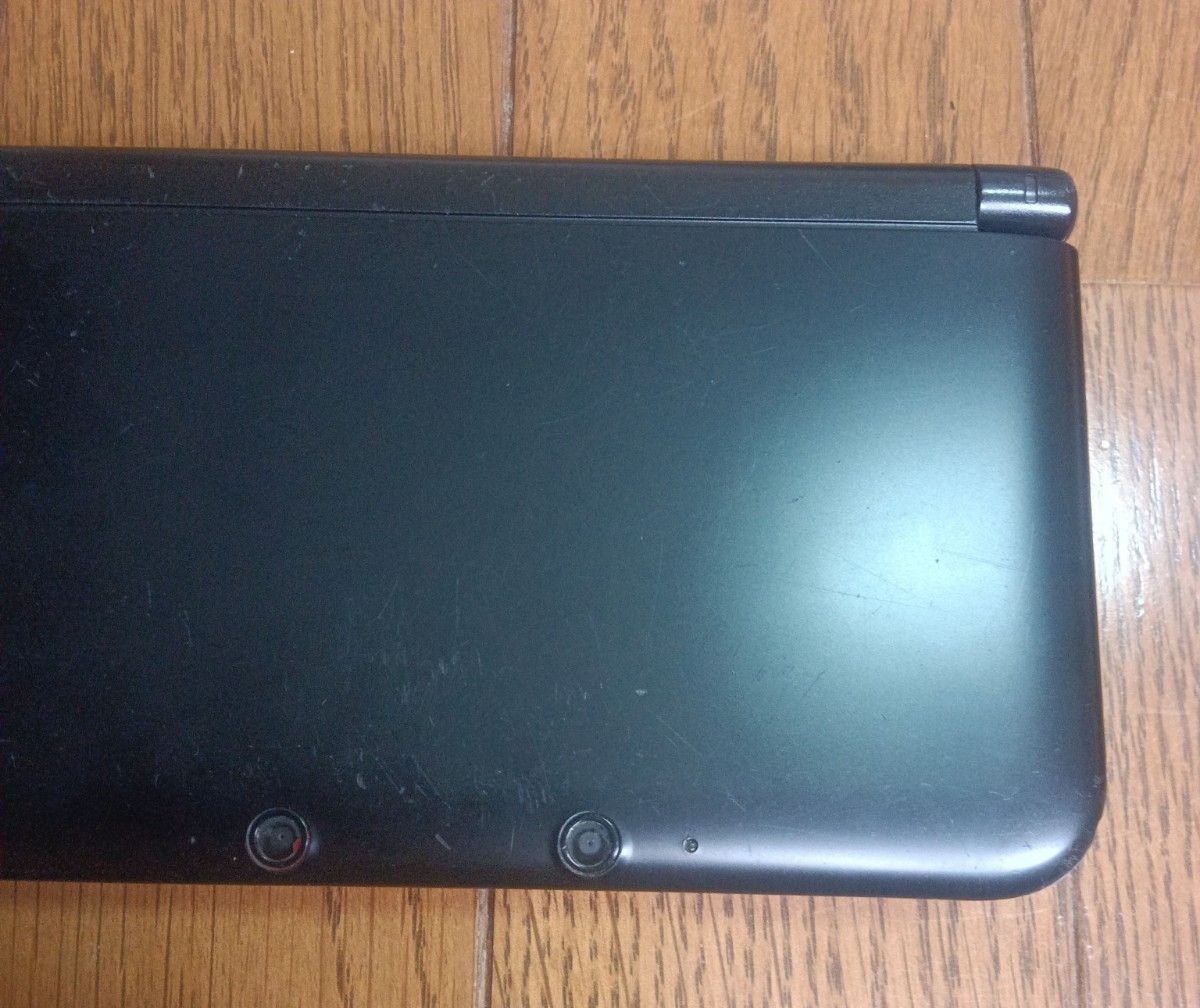 NINTENDO 3DS LL ブラック 中古品 本体全体使用感有り 本体のみ 起動確認済み