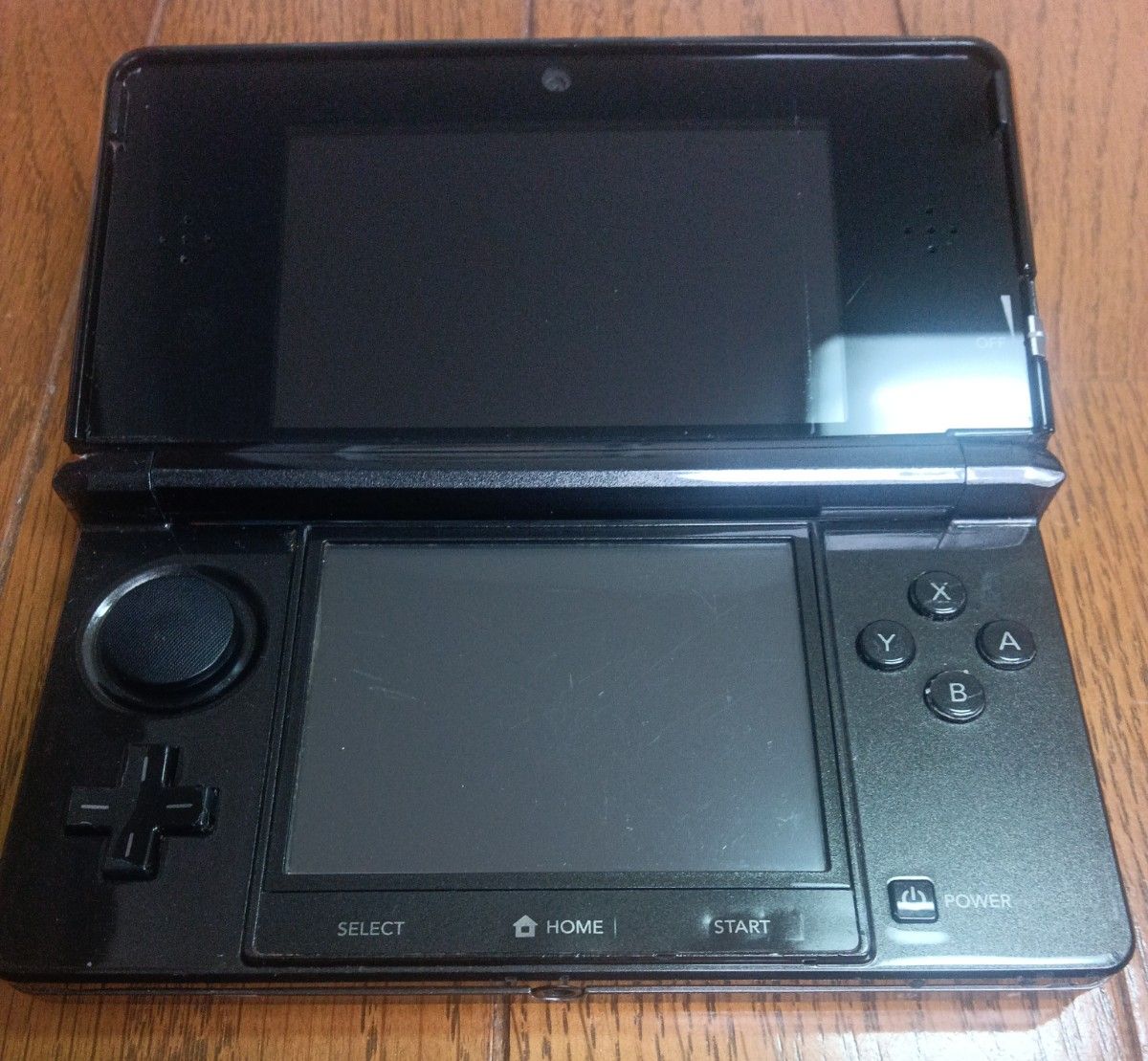 ニンテンドー3DS コスモブラック ジャンク扱い タッチズレあり 起動確認済み 本体のみ