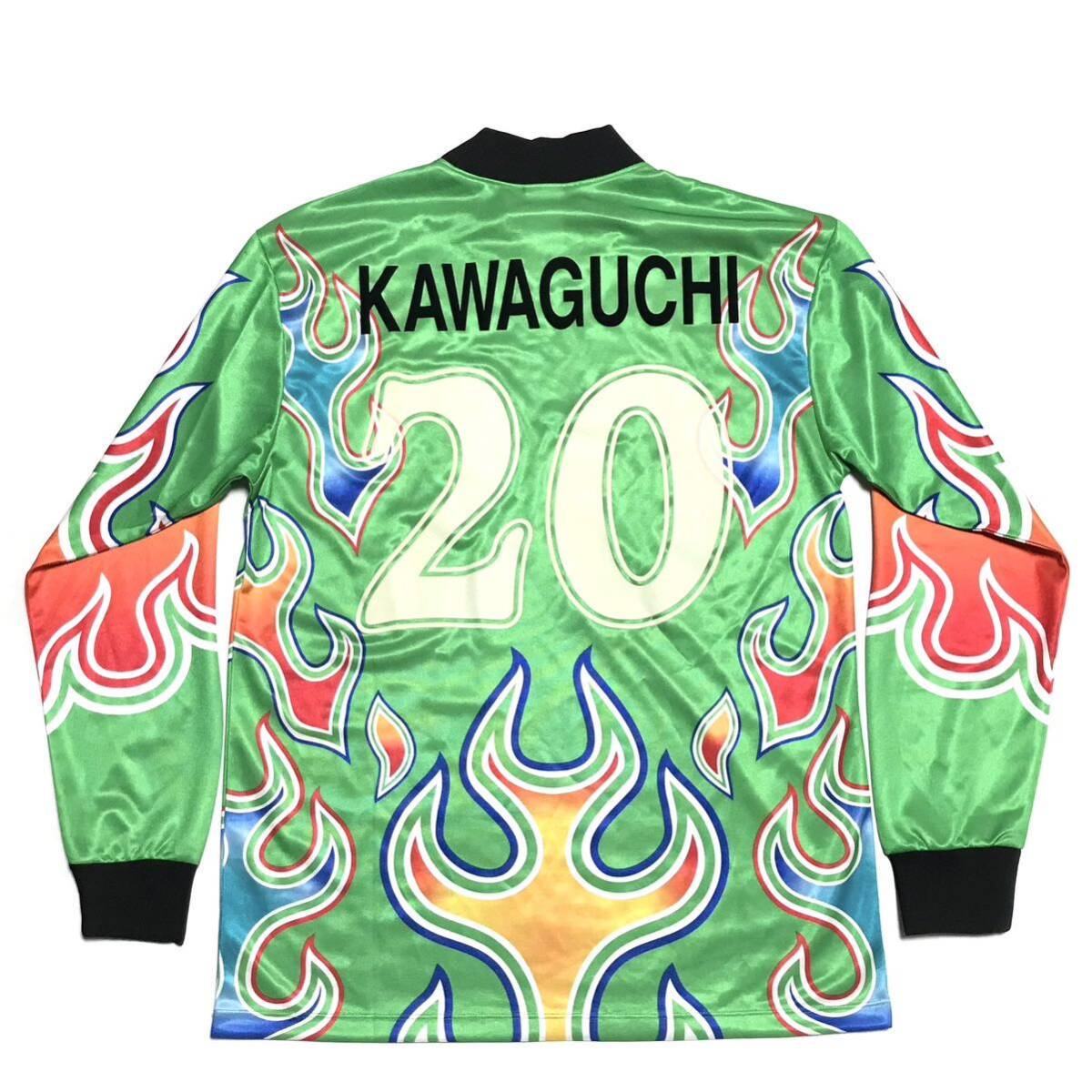 Yahoo!オークション - 日本代表 GK ユニフォーム 川口能活 炎 Yahoo!オークション - 日本代表 GK ユニフォーム 川口能活 炎