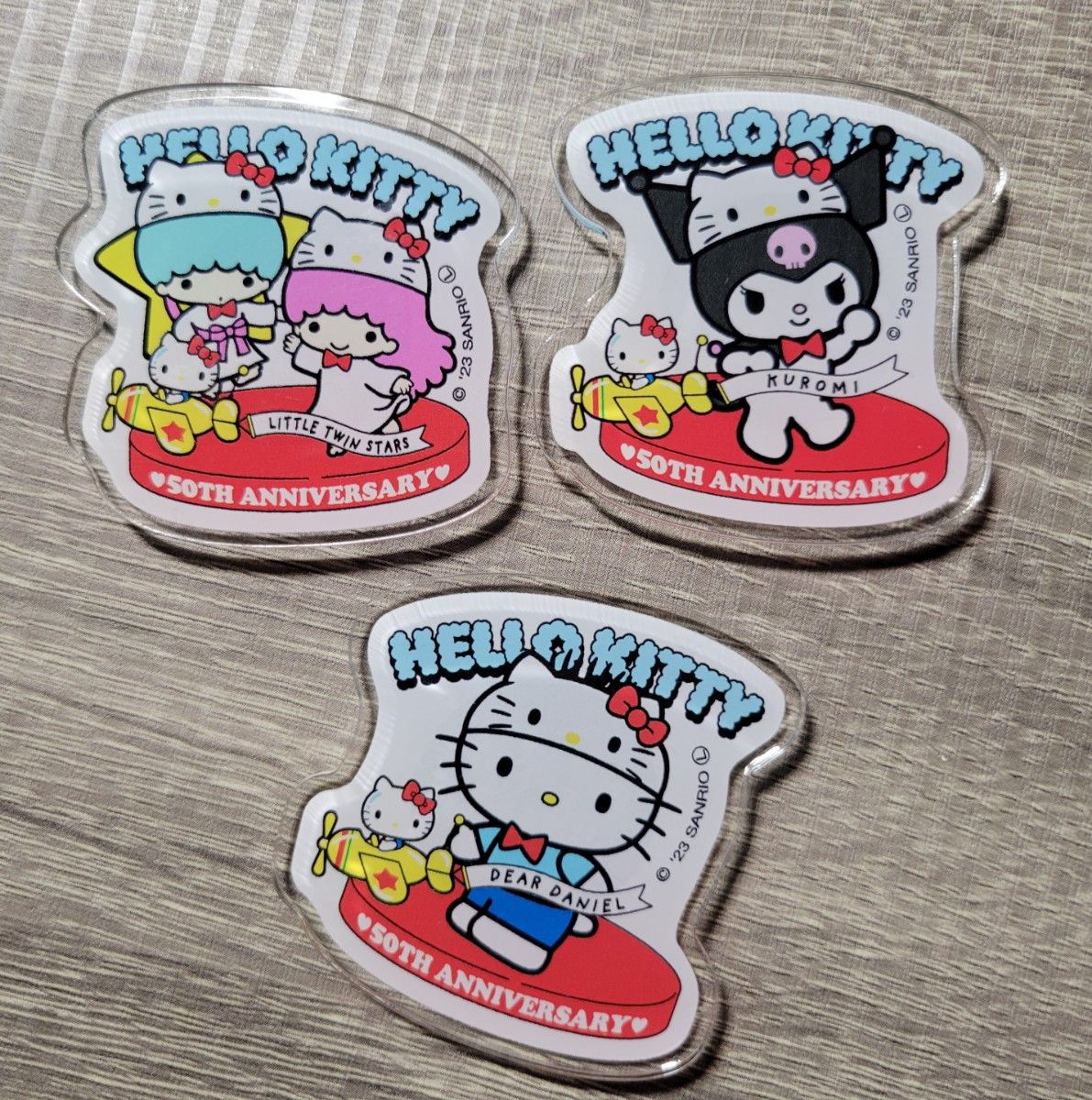 サンリオ sanrio サンリオキャラクターズ ダニエルくん クロミ キキララ リトルツインスターズ