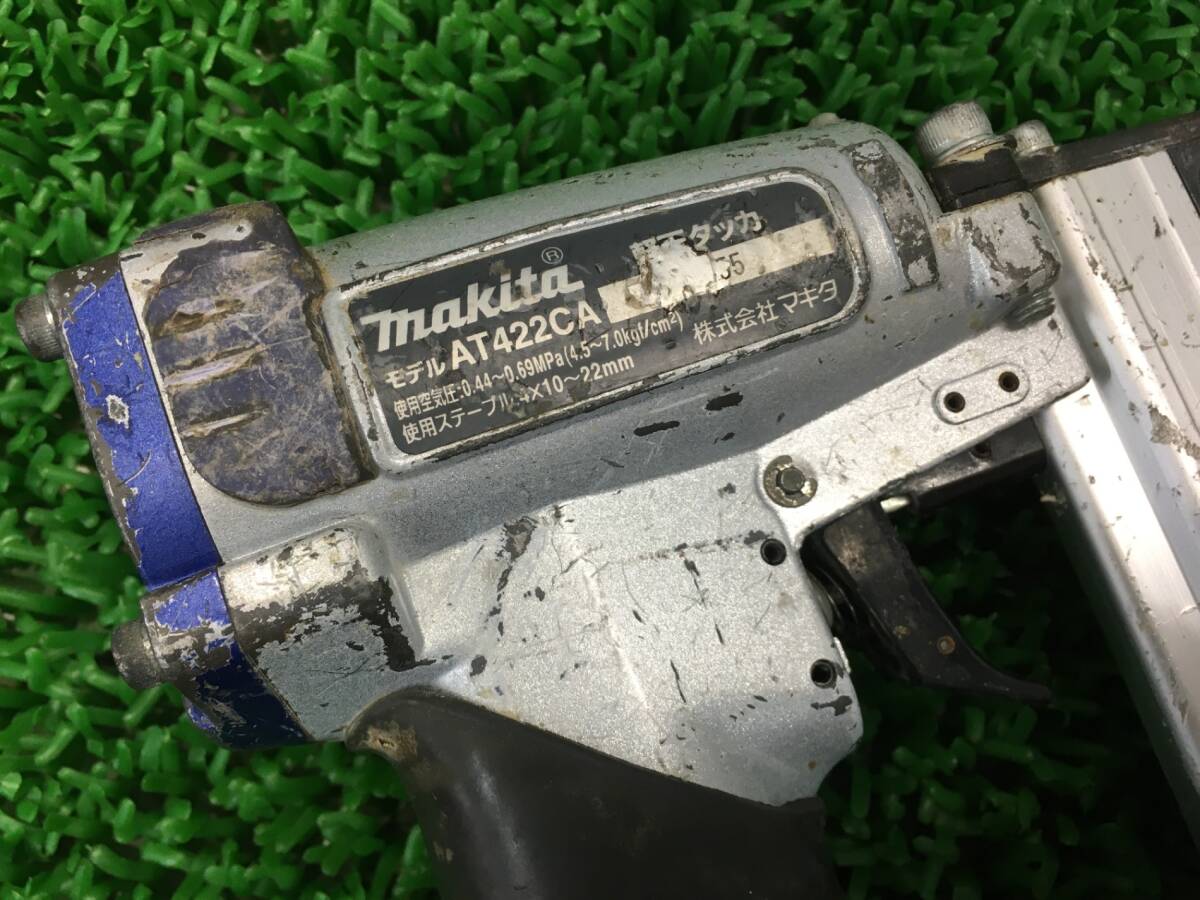 【中古品】★makita(マキタ) 4㎜軽天タッカ AT422CA / ITMK6SL2FUPK_画像7