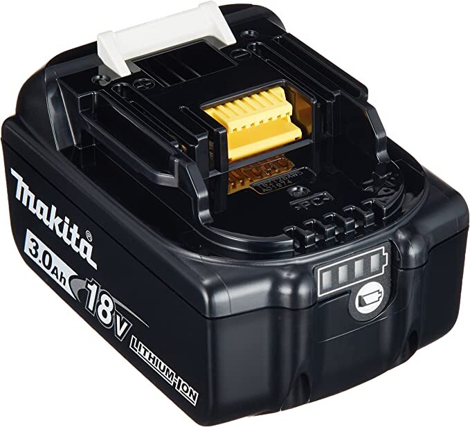 【未使用品】★makita(マキタ) 18v3.0Ahリチウムイオンバッテリー残量表示付 BL1830B(A-60442) / ITOX7ZBQWUCAの画像1