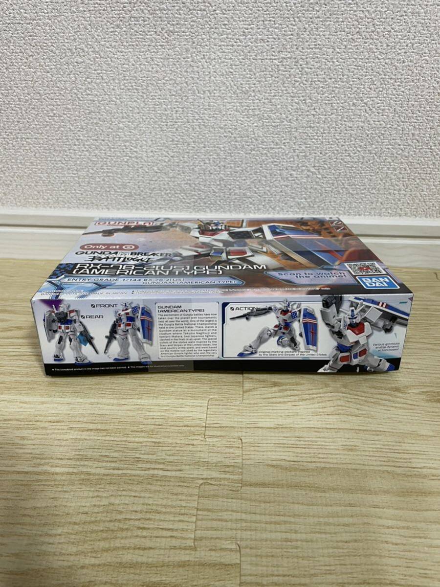 【新品　未組立】アメリカ限定　1/144 RX-78-2（US） GUNDAM （AMERICAN TYPE）ガンダム　アメリカンタイプ_画像3