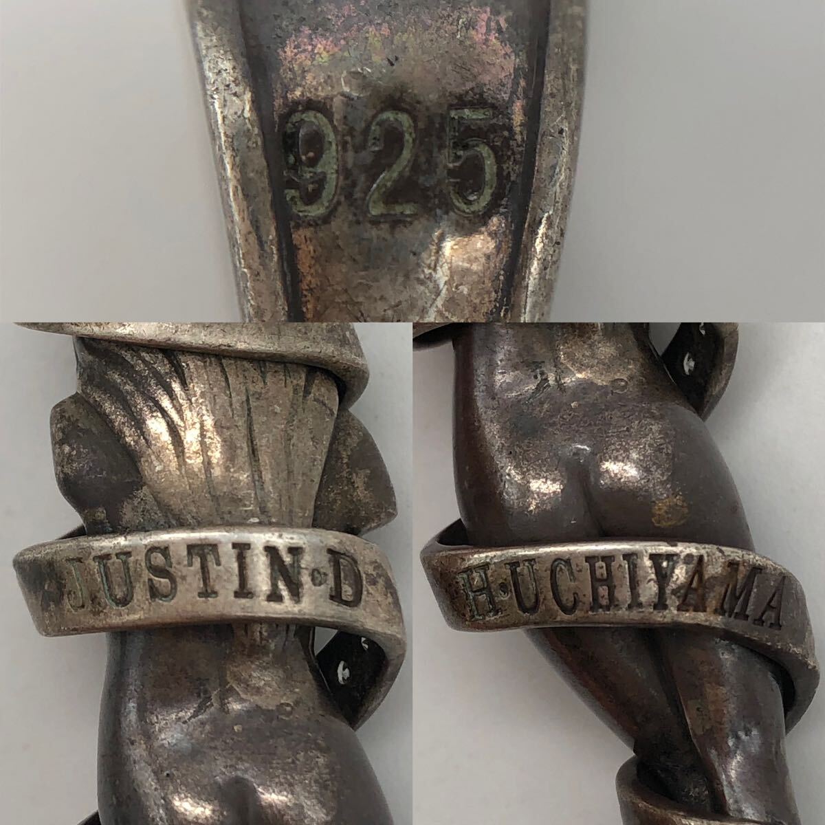 Justin Davis ジャスティン デイビス ペンダントトップ フロワティエドール シルバー 925 アクセサリー P1275の画像5