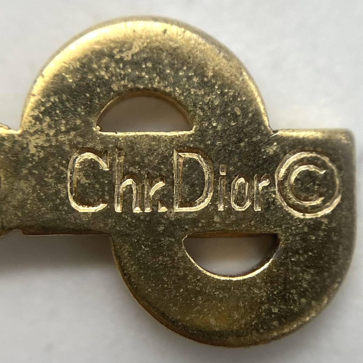 Christian Dior クリスチャン ディオール ネックレス CDロゴ ゴールド ファッション アクセサリー P1379