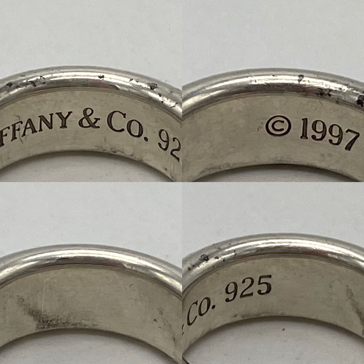 TIFFANY&Co. ティファニー リング ナロー シルバー925 1837 ファッション アクセサリー P1181_画像7