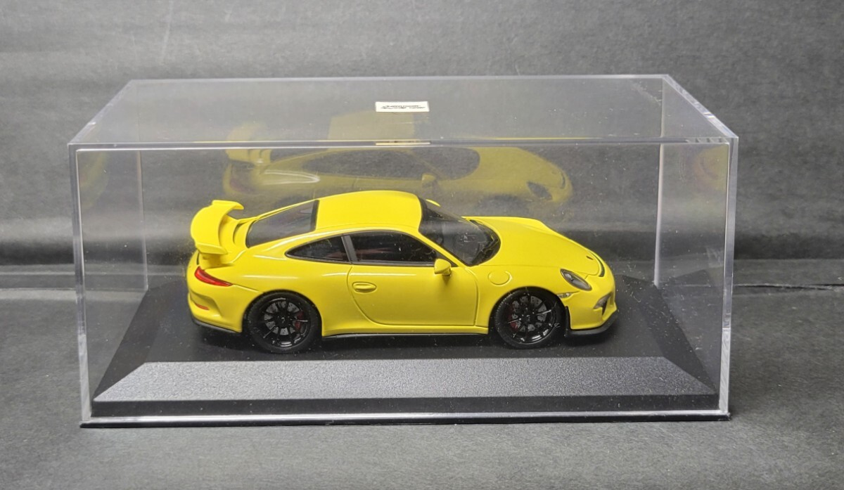 1/43 Porsche 911 (991) GT3 2013 ( желтый ) желтый цвет [410062021] MINICHAMPS Minichamps PMA Porsche