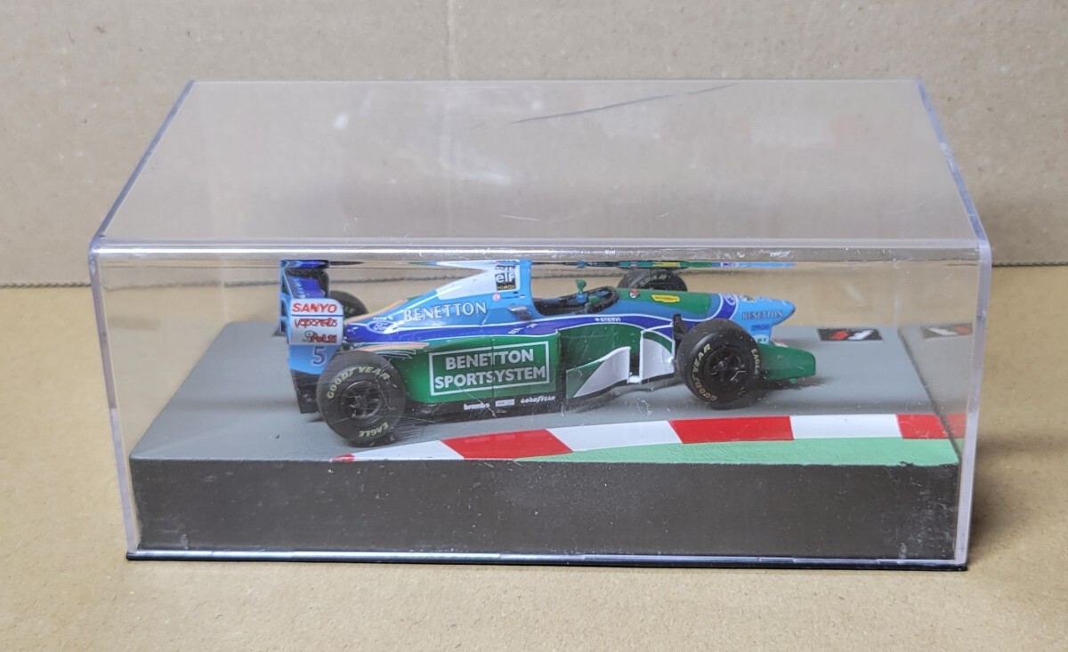 1/43 デアゴスティーニ F1マシンコレクション BENETTON B194 ミハエル・シューマッハ 1994 現状品 ミニカーの画像5