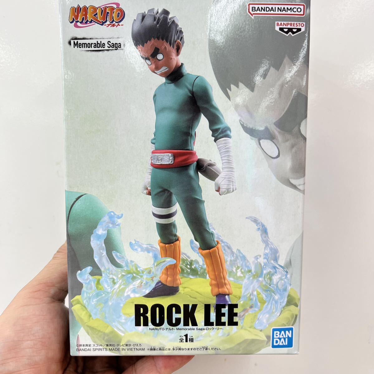 N371【在庫2★未開封新品】NARUTO-ナルト- Memorable Saga ロック・リー フィギュア ROCK LEE FIGURE バンプレスト1体の画像1