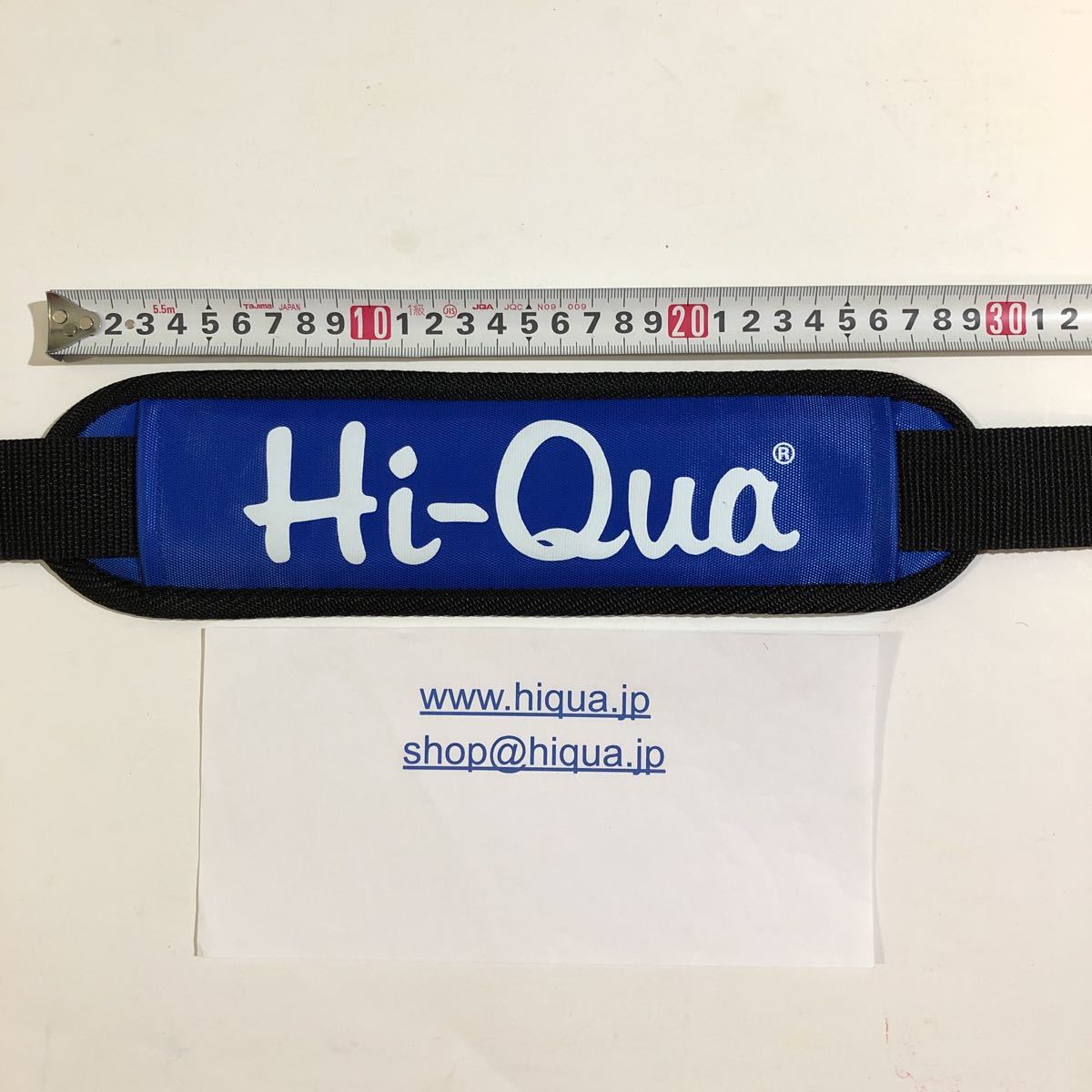 Hi-Qua クッション パット 単品 ショルダーベルト 肩掛けパッド ショルダー ストラップ 青_画像3