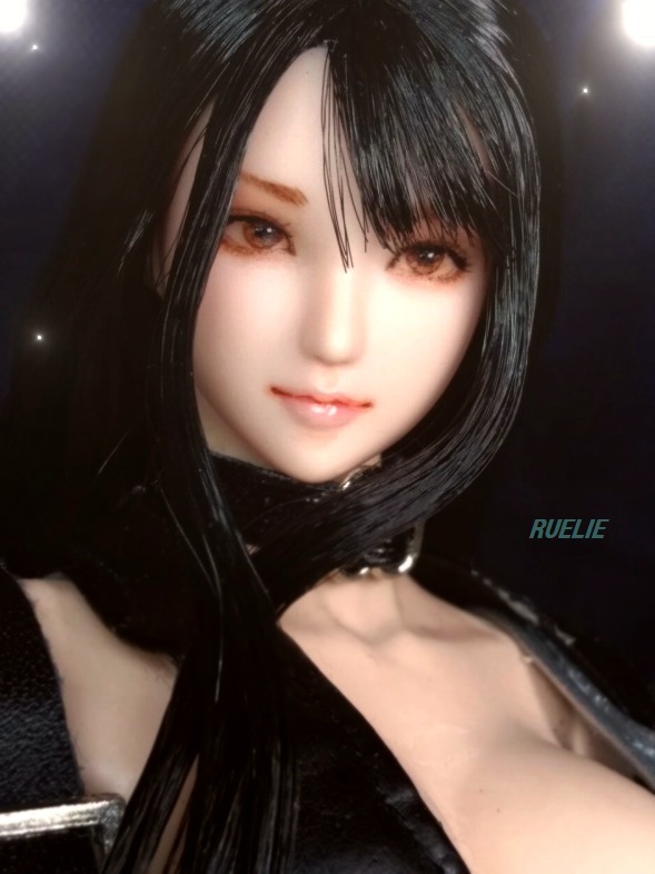 ●RUELIE●1/6カスタムドールヘッド●MR-S『珠燐 shuri』クールガールオビツ01ヘッドの画像2