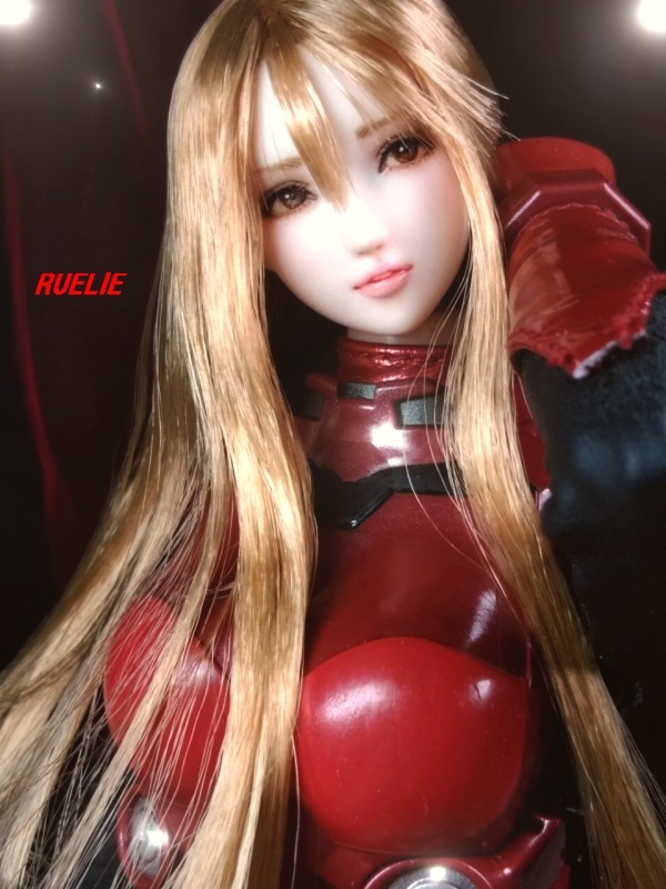 ●RUELIE●1/6カスタムドールヘッド●MR-S『透桜 suou』 クールガール オビツ01ヘッド_画像2