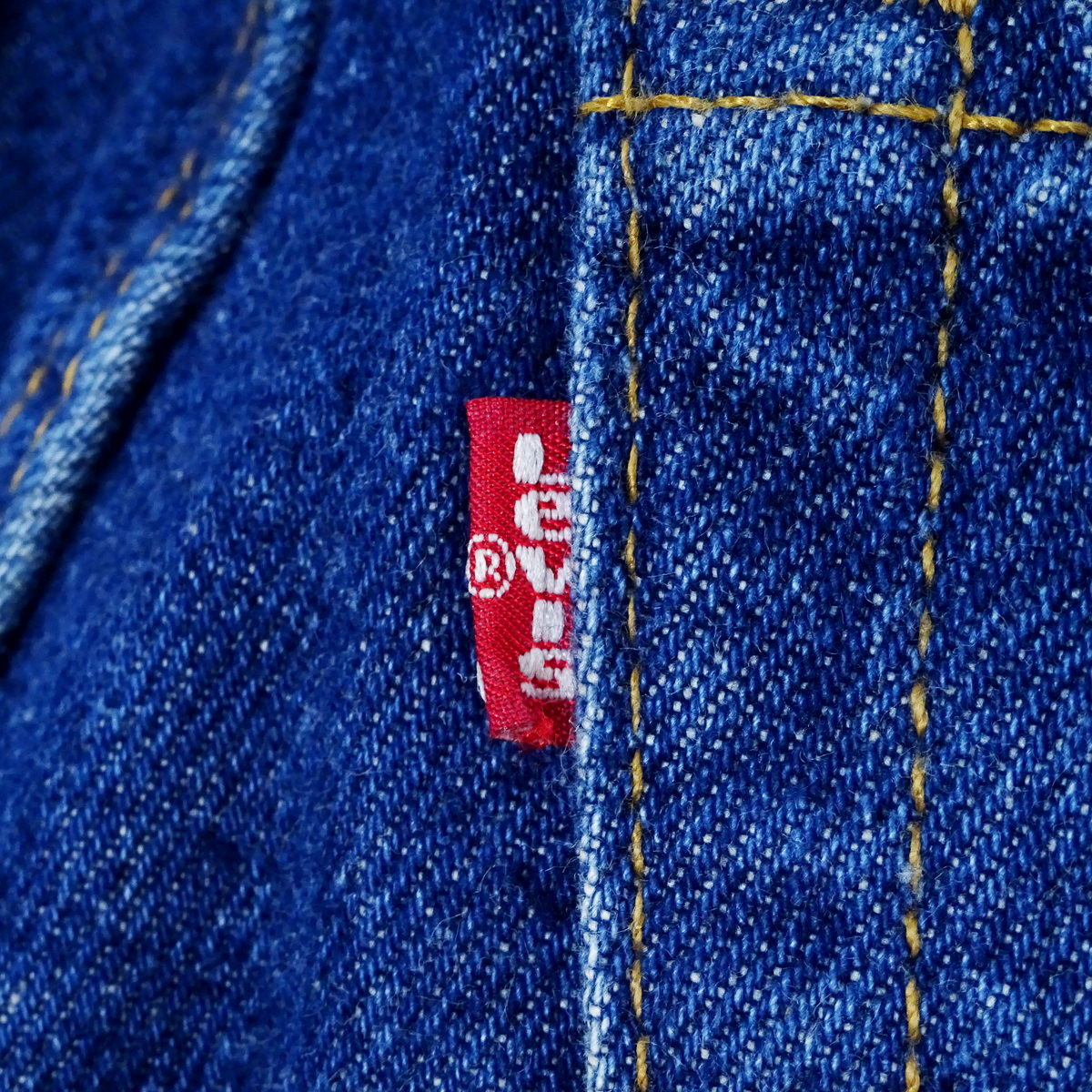 美品 90s 米国製 Levi's 505 DENIM JEANS リーバイス 505 濃紺 ジーンズ 93年 W33 MADE IN USA_画像7