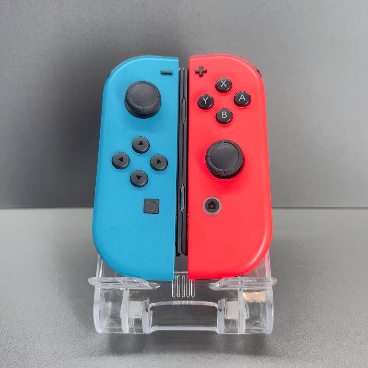 【動作品】Joy-Con L R ジョイコン左右セット ネオンブルー・ネオンレッド メンテナンス済み