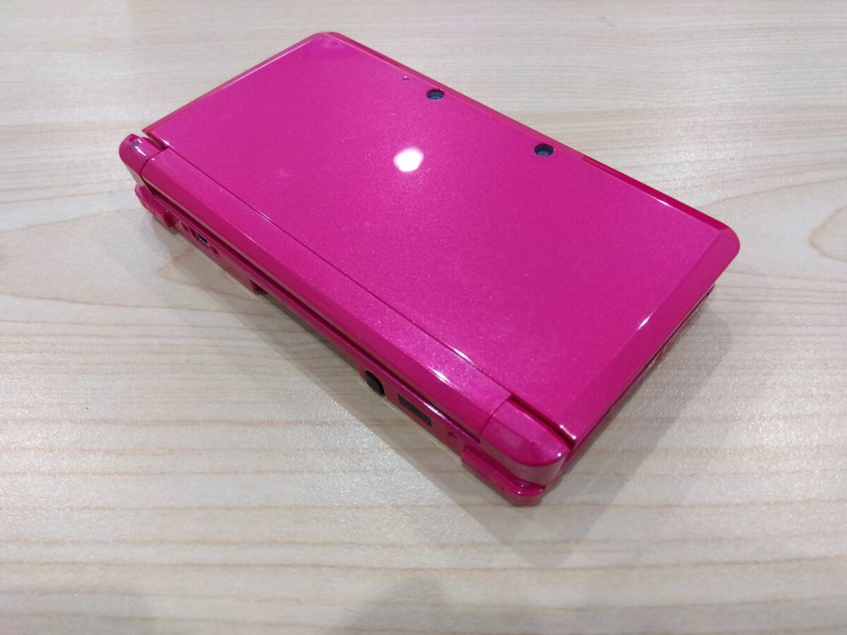 24.102.0216【美品】ニンテンドー3DS グロスピンク CTR-001 付属品完品 動作確認済みの画像7