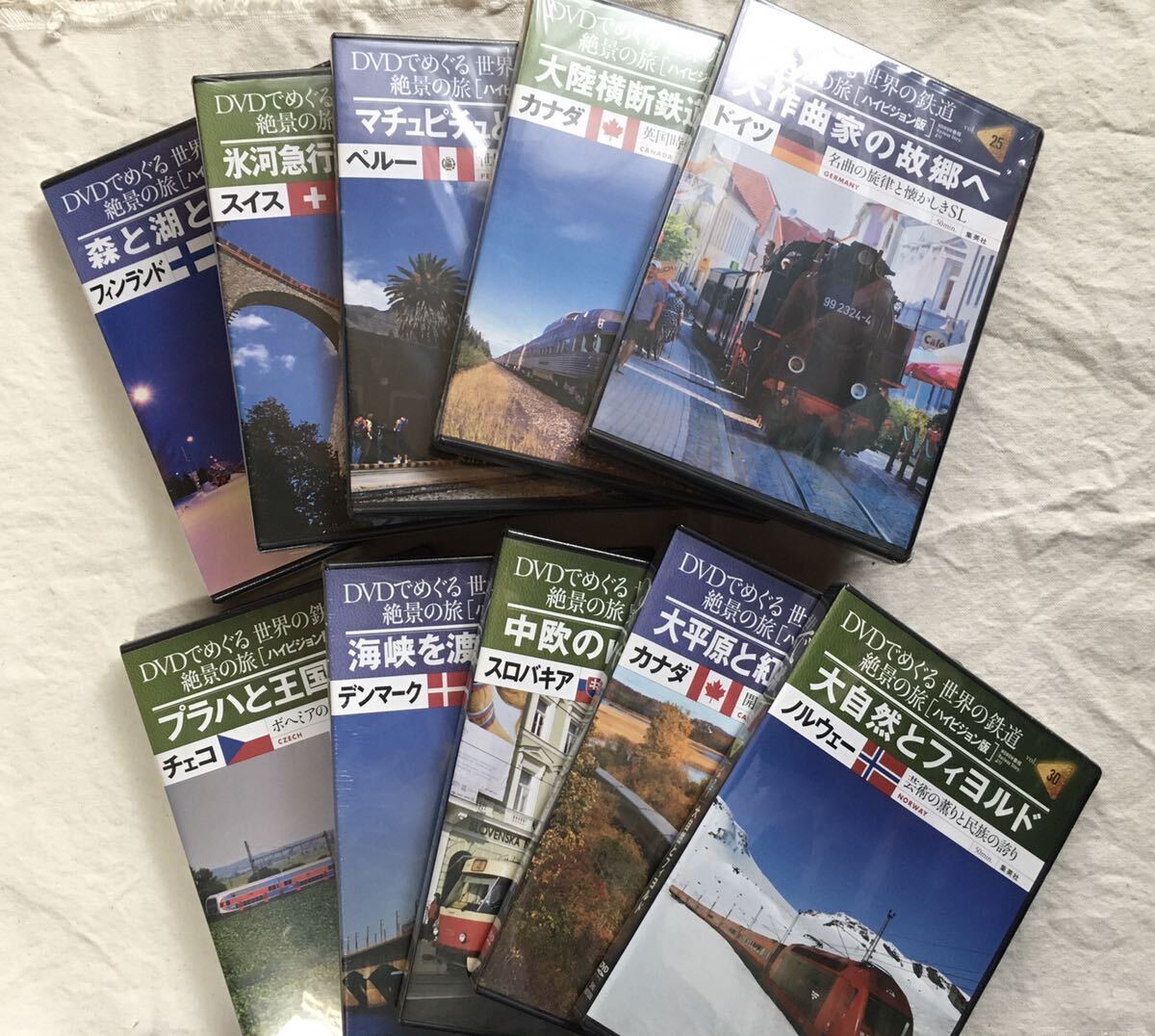 DVDでめぐる 世界の鉄道 絶景の旅 全40巻+ブックレットの画像5