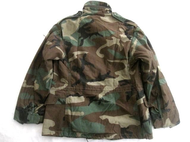 米軍DLA100-91-C-0372 90s centre mfg co inc M-65 ミリタリージャケット cold weather field coat/MADE IN USA/sizeXS_画像3