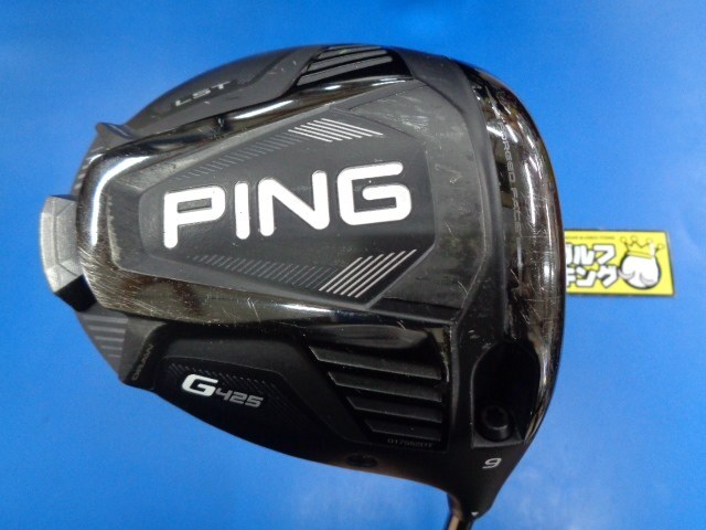 GK栄三越■ 437 ピン G425 LST◆PING TOUR 173-65(日本仕様)◆S◆9度◆1W◆ドライバー◆オススメ◆お買い得◆ヘッドカバーあり◆_画像1