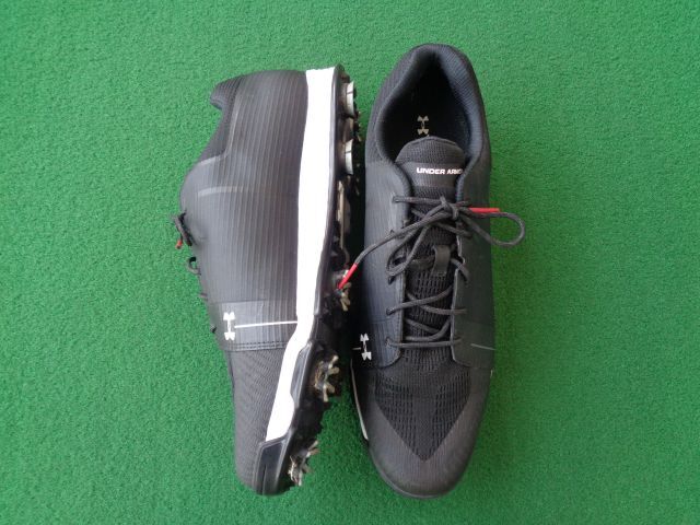 GK石川橋●369 【大きいサイズ】◆アンダーアーマー◆中古ゴルフシューズ◆1288576-001◆30.0cm◆ブラック◆