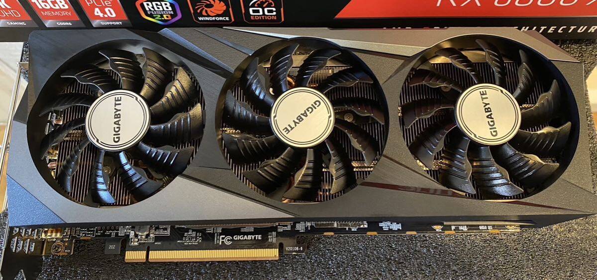 Gigabyte Radeon RX 6800 XT GAMING OC 16GB グラフィックスカード GV-R68XTGAMING OC-16GD_画像6