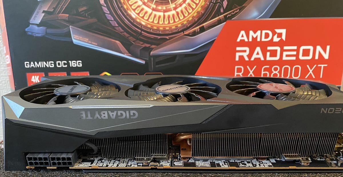 GIGABYTE AMD Radeon RX6800XTゲーミングOC16G グラフィックスカードGDDR6メモリ16GB AMD RDNA 2 HDMI 2.1 WINDFORCE 3X 冷却システム の画像6