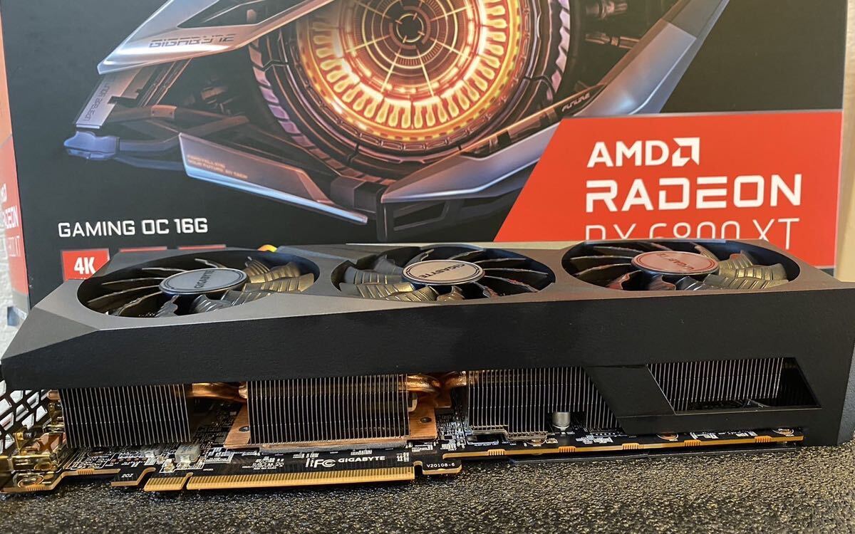 GIGABYTE AMD Radeon RX6800XTゲーミングOC16G グラフィックスカードGDDR6メモリ16GB AMD RDNA 2 HDMI 2.1 WINDFORCE 3X 冷却システム の画像8