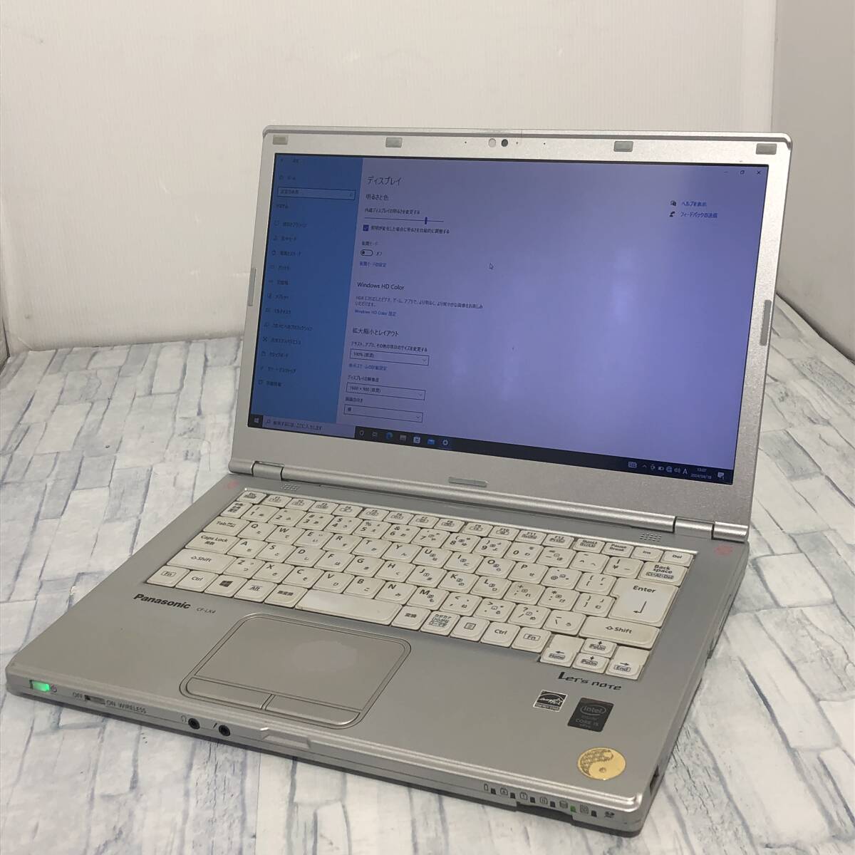 [ original used parts ] let's Note CF-LX4 for liquid crystal screen ( operation verification ending parts ) * Junk body .. extraction 