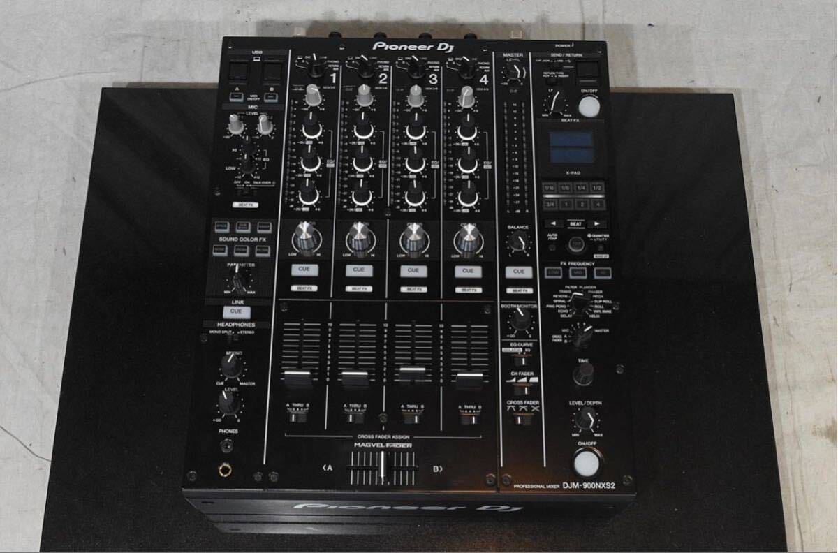 Pioneer パイオニア DJミキサー DJM-900NXS2 2022年製 DJM900NXS2 美品の画像2