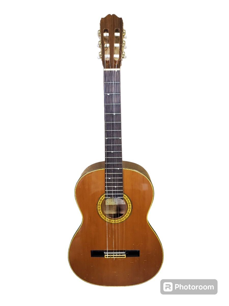 TAKAMINE 高嶺 タカミネ クラシックギター No.30 楽器 音楽 弦欠品 現状品 弦楽器★ara-20の画像2