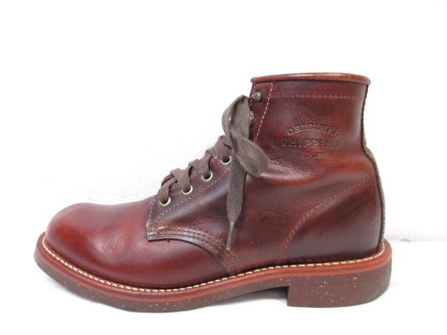 [ Chippewa CHIPPEWA] 1901M25 6 -inch utility boots gentleman shoes ( men's ) sizeUS7.5D red ..... brown group #30MZA5166#