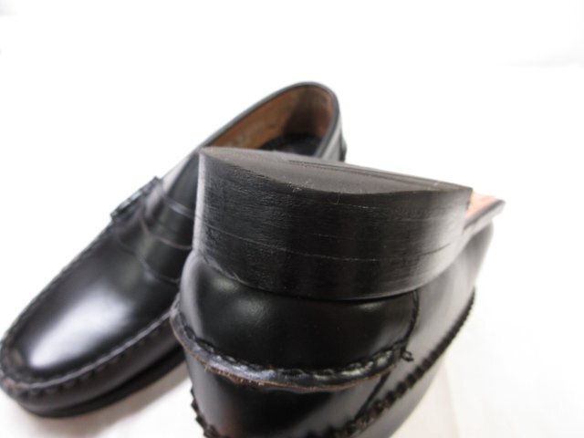 超美品 【Allen Edmonds アレンエドモンズ】 コインローファー スリッポン レザー 紳士靴 (メンズ) size8.5 ブラック ■30MZA5267■_画像9