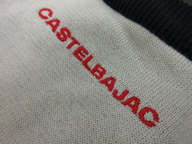 未使用品 【カステルバジャック CASTELBAJAC】 ルーニーテューンズ 長袖ニット (メンズ) size46 ネイビー×グレー 21280-103 ■31MN5044_画像7