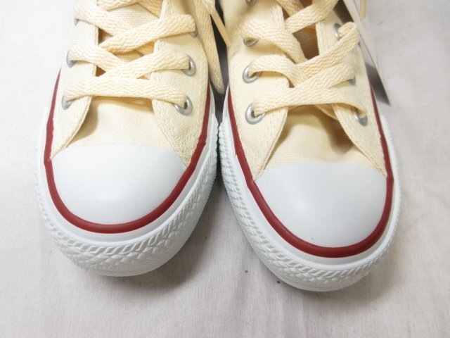 未使用品 【CONVERSE コンバース】M9162 ALL STAR HI ハイカット キャンバス スニーカー 婦人靴 (レディース) 23.5 ホワイト ■30LZ4491■_画像5