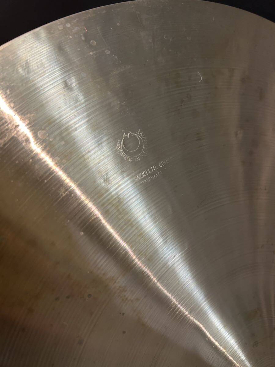 超希少 未使用品 ボスフォラス 創業期 クラッシュシンバル16インチ Bosphorus (検ジルジャン アゴッブ)の画像4
