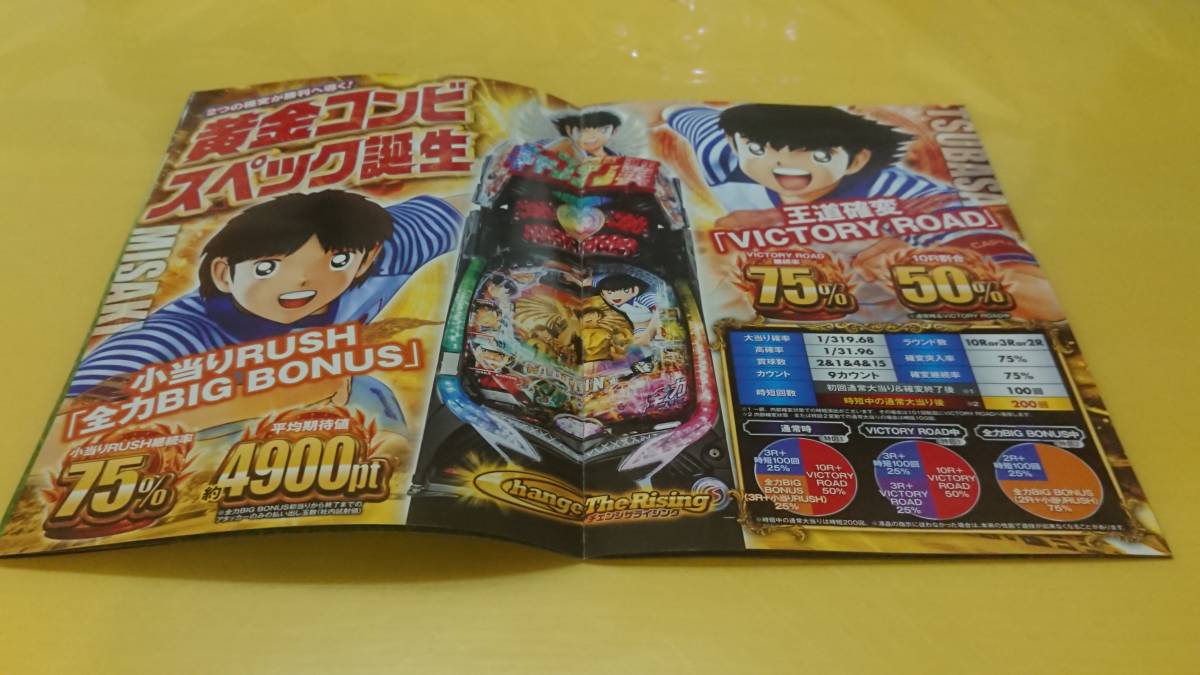 ☆送料安く発送します☆パチンコ　キャプテン翼２０２０☆小冊子・ガイドブック１０冊以上で送料無料☆61_画像3