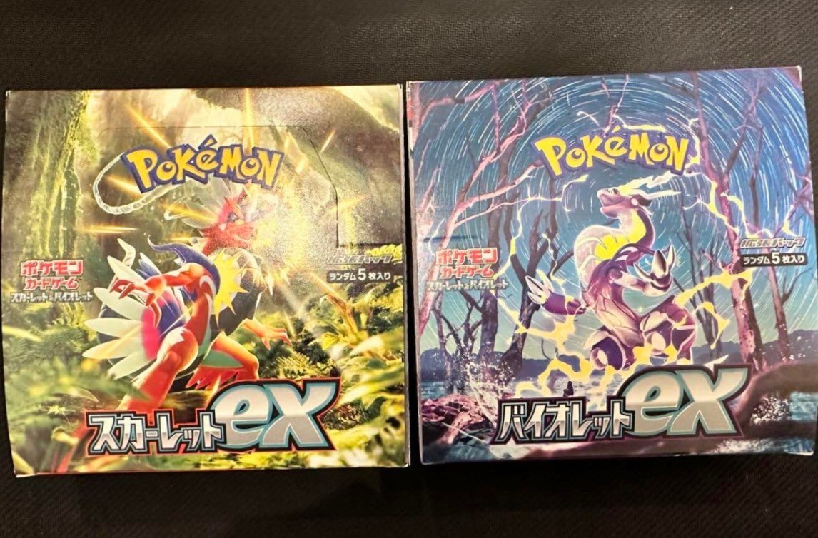 バイオレットex スカーレットex ポケモンカード 2BOX ２箱セット 60packs pokemon cards Japanese 新品未開封 ポケカの画像1