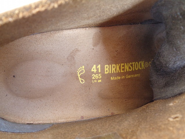 13735■美品 Birkenstock DUNDEE MID HI ビルケンシュトック ダンディ スエード 茶 26.5 41 ミッド ハイカット_画像10