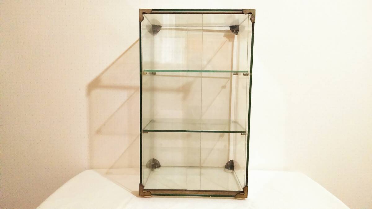 ♪昭和 レトロ 3段ガラスケース ガラス ディスプレイ コレクション用に♪の画像4