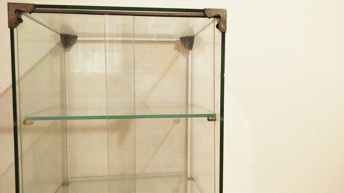 ♪昭和 レトロ 3段ガラスケース ガラス ディスプレイ コレクション用に♪の画像8