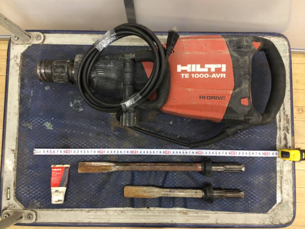 【領収書発行可】☆HILTI/ヒルティ 100V電動コンクリートブレーカー TE1000-AVR [ITO3AZJNRKTS]の画像2