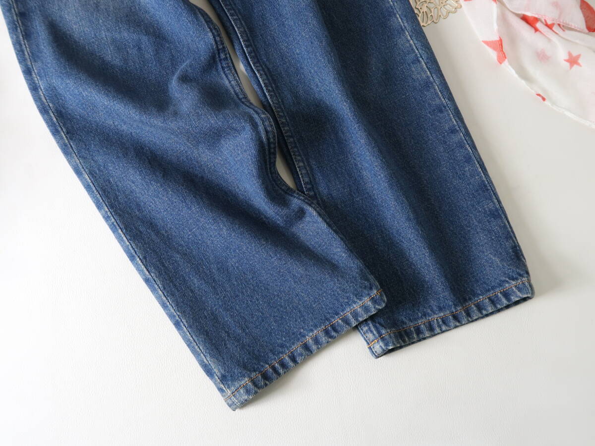 1.1万☆イエナ SLOBE IENA☆洗える コットン100％ LE DENIM ストレートデニムパンツ 36サイズ☆C-K 1579の画像5