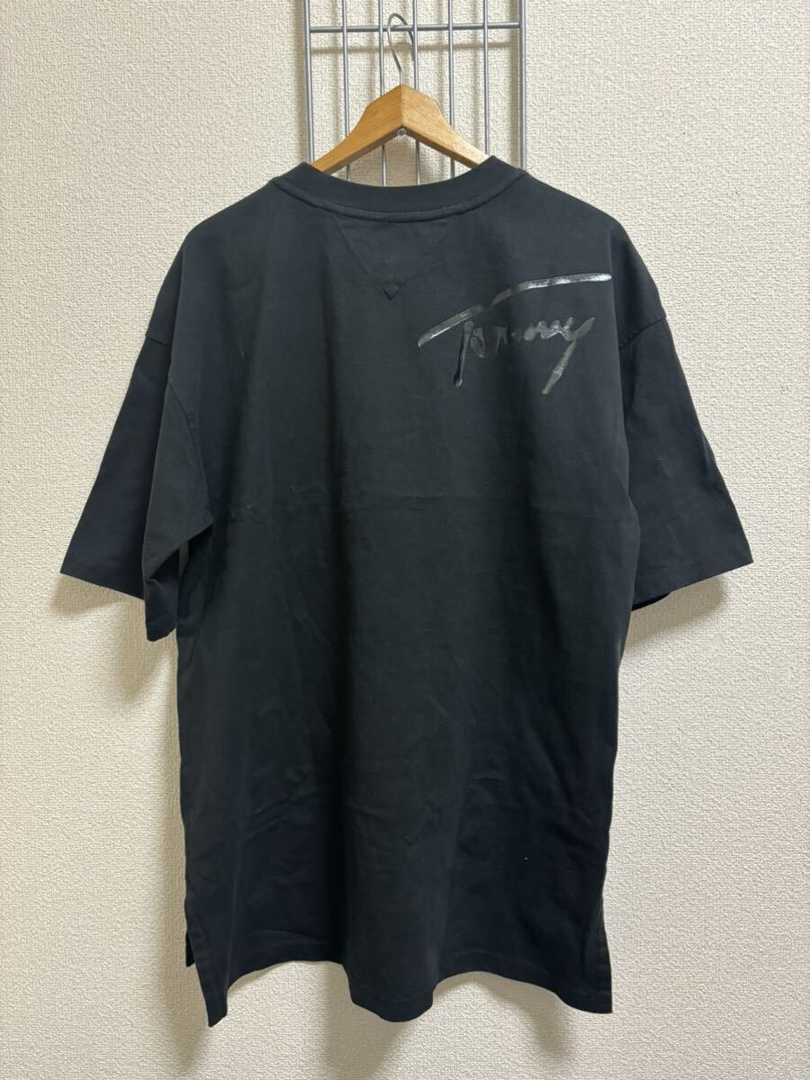 ［TOMMY JEANS］トミー 半袖Tシャツ ブラック M 0240412-52の画像5