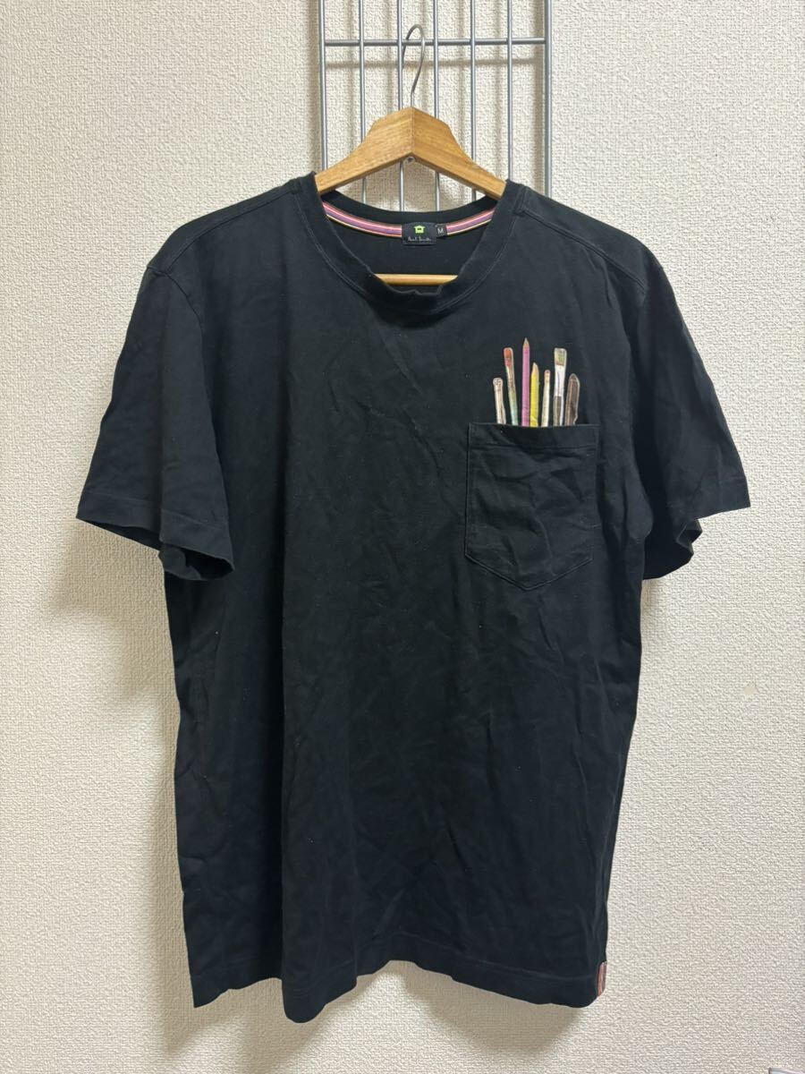 ［Paul Smith］ポールスミス　半袖Tシャツ ブラック　M Y2866_画像1